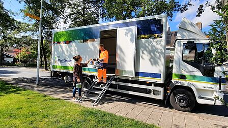 de KCA wagen van Meerlanden